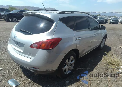 2009 Nissan Murano Sl z USA, uszkodzony, nr VIN JN8AZ18U49W008155